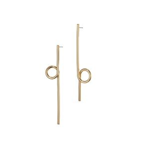 Jenny Bird Gold Otis Earrings